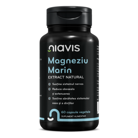 Suplimente - Magneziu Marin Extract Natural 60 cps