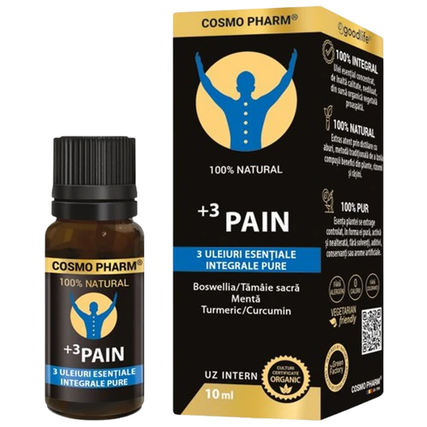 Uleiuri esentiale de uz intern - +3 PAIN