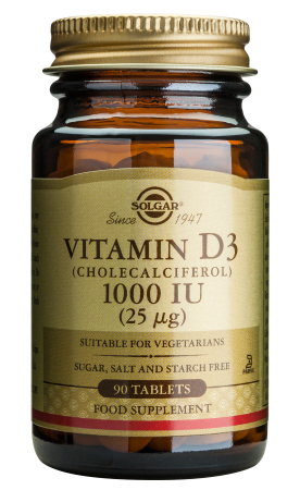 Suplimente - Vitamin D3 1000ui 90tablete