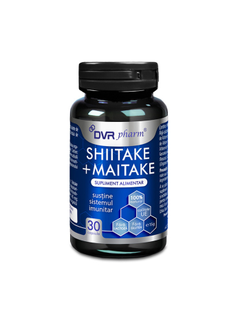 Extracte - Shiitake + Maitake - 30 de capsule