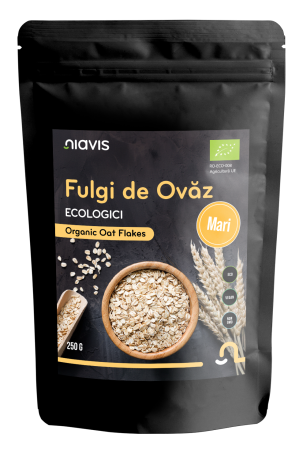 Fulgi, Muesli - Fulgi de Ovaz Mari  Ecologici/BIO 250g