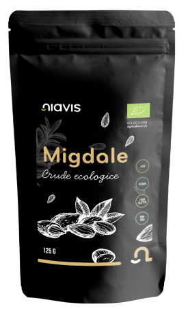 Seminte, Nuci - Migdale crude Ecologice/Bio 125g