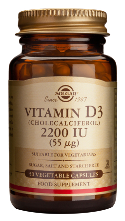 Suplimente - Vitamin D3 2200ui 50cps