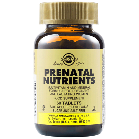 Suplimente - Prenatal Nutrients Tabs 60s