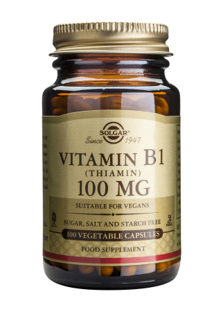 Suplimente - Vitamin B1 100mg 100 veg.caps.