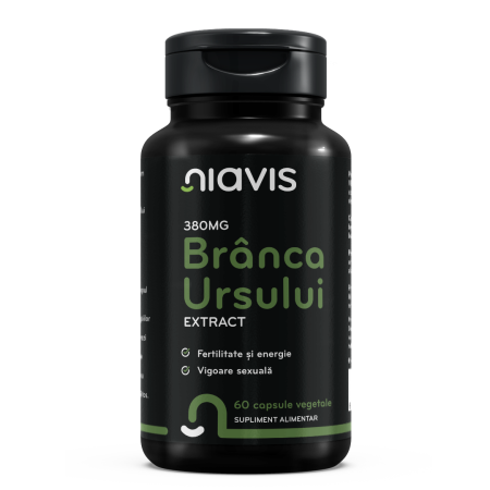 Suplimente - Branca Ursului Extract 380mg 60cps