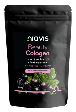 Colagen - Beauty Colagen  cu Coacaze Negre si Acid Hialuronic 200g