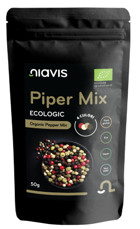 Condimente - Piper Mix - 4 Culori Ecologic/BIO 50g