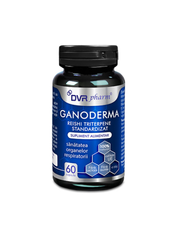 Extracte - Ganoderma - Reishi Triterpene Standardizat - 60 de capsule