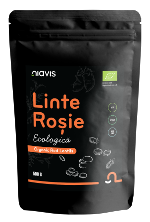 Leguminoase - Linte Rosie Ecologica/BIO 500g