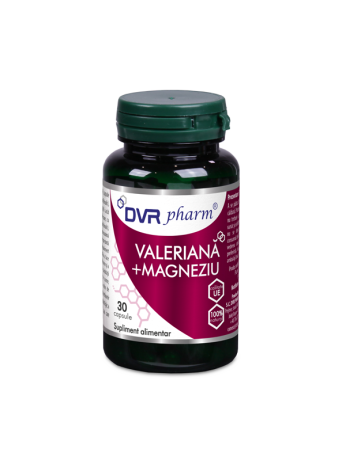 Minerale - Valeriană + Magneziu 30 cps