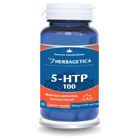 Suplimente - 5 Htp 100 60 capsule