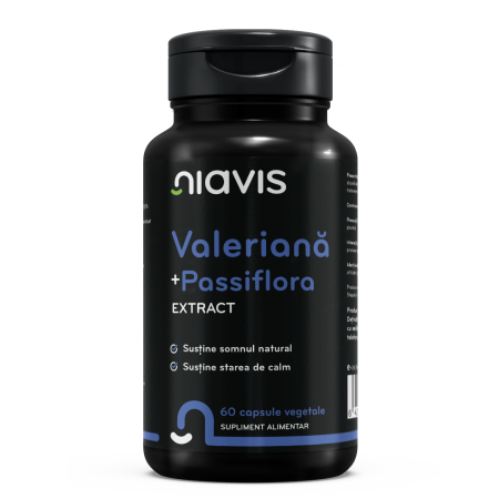 Suplimente - Valeriana + Passiflora extract 60cps