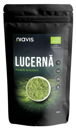 Pudre - Lucerna(Alfalfa) Pulbere Ecologica/Bio 125g