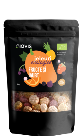 Alimente - Jeleuri Ecologice cu Fructe si Iaurt 100g