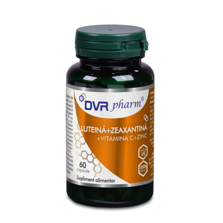 Minerale - LUTEINĂ+ZEAXANTINĂ+VITAMINA C+ZINC 60 CAPSULE