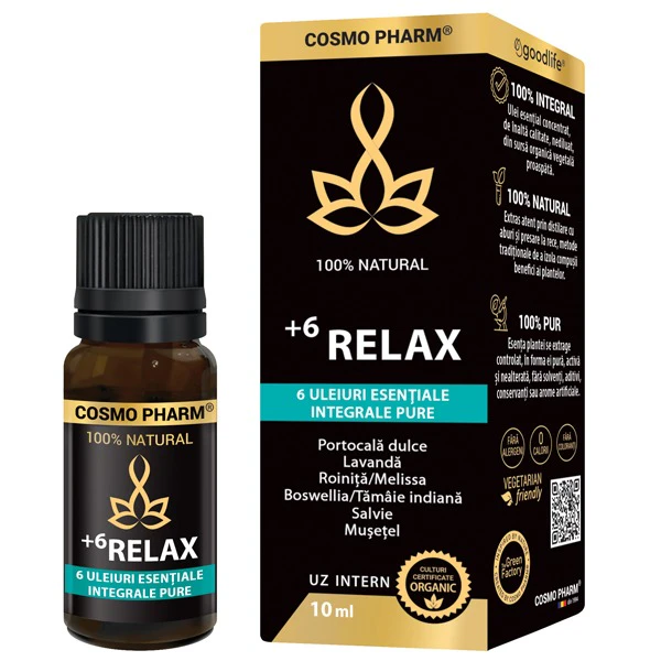 Uleiuri esentiale de uz intern - +6 RELAX