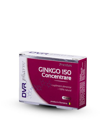 Extracte - Ginkgo 150 Concentrare 20 cps