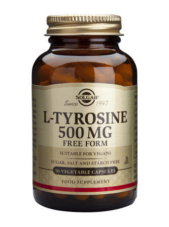 Suplimente - L-Tyrosine 500mg 50 veg caps