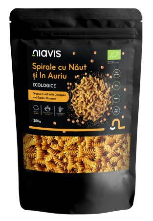 Paste fainoase - Spirale cu Naut si In Auriu Ecologice 250g