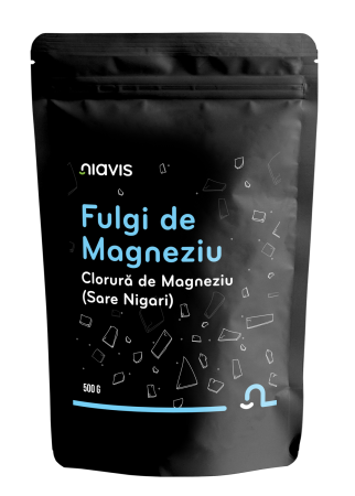 Cosmetice - Fulgi de Magneziu pentru Baie (Sare Nigari) 500g
