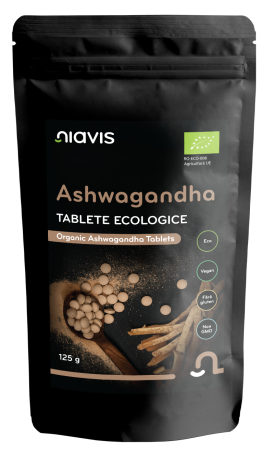 Suplimente - Ashwagandha Tablete Ecologice/BIO 125g