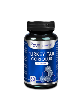 Extracte - TURKEY TAIL CORIOLUS - 60 capsule