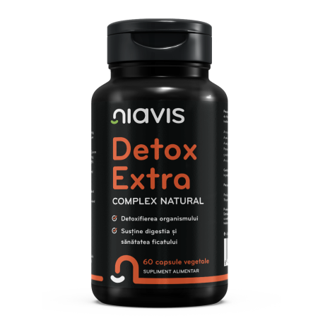 Suplimente - Detox Extra Complex Natural 60 cps