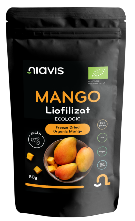 Fructe uscate - Mango Liofilizat Bucati Ecologic/BIO 50g