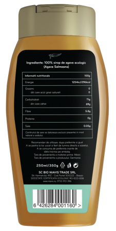 Sirop de Agave Light Ecologic/BIO 250ml/350g [2]