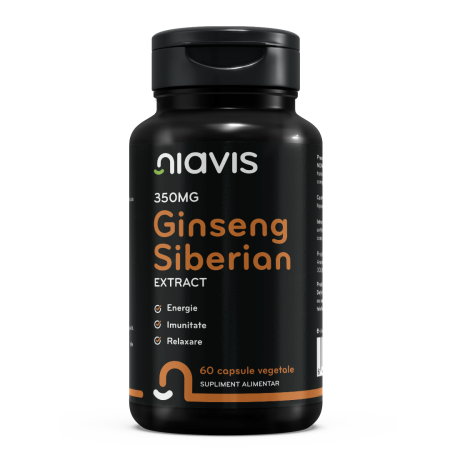 Suplimente - Ginseng Siberian Extract 350mg 60cps