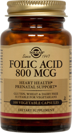 Suplimente - Folacin (Folic Acid) 800μg 100 tablete