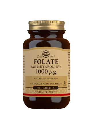 Suplimente - FOLATE 1000μg (METAFOLIN) tabs 60s