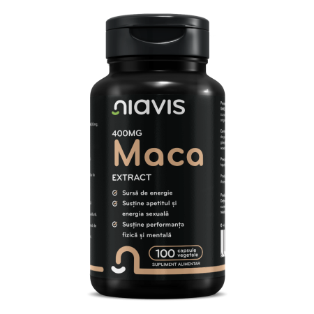Suplimente - Maca Extract 400mg 100 cps