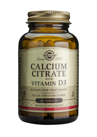 Suplimente - CALCIUM CITRATE 250mg cu D3 60 tablete