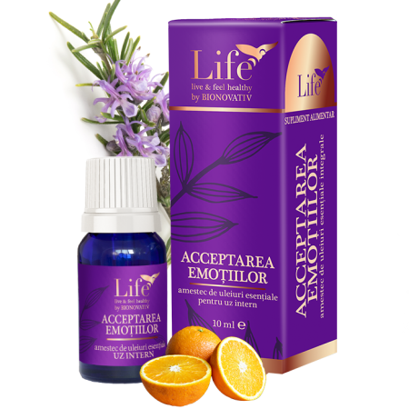 Uleiuri Esentiale - ACCEPTAREA EMOȚIILOR - combinație de uleiuri esențiale 10 ml