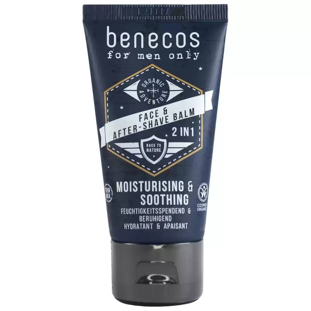 Cosmetice barbati - After shave  si balsam pentru fata  2 in1 50ml