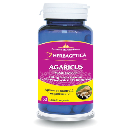 Suplimente - Agaricus 60 capsule