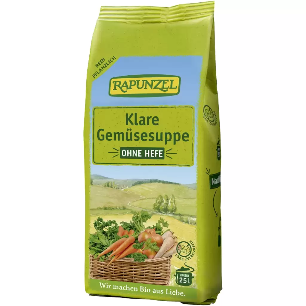 Condimente - Amestec de legume pentru supa clara fara drojdie vegan, eco 500g