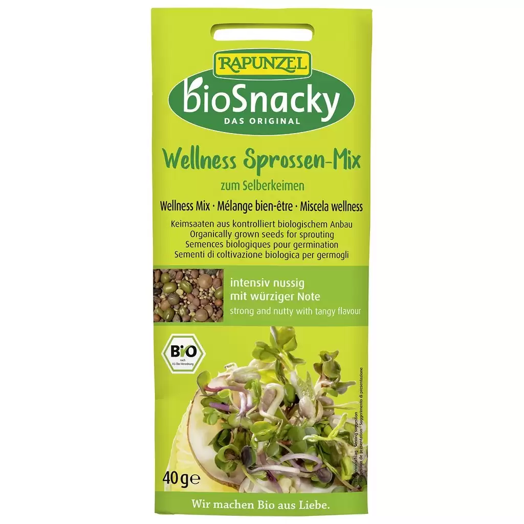 Seminte germinat - Amestec Wellness de seminte pentru germinat, eco 40g