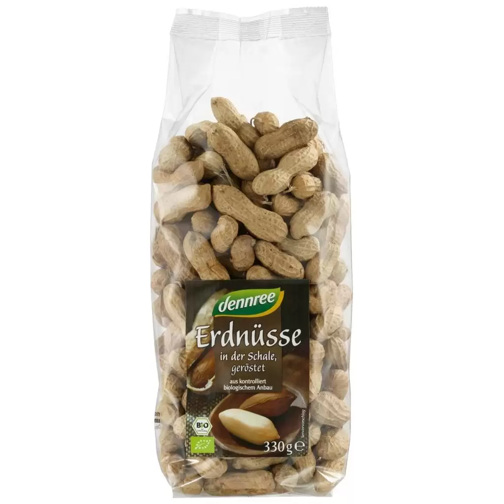 Alimente - Arahide prajite cu coaja, eco 330g