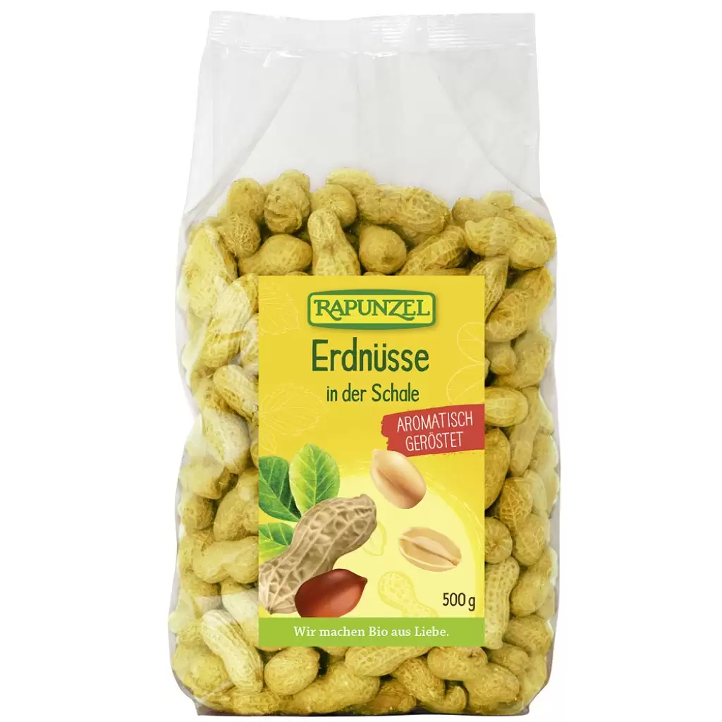 Seminte, Nuci - Arahide prajite in coaja, eco 500g