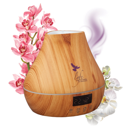 Difuzoare aromaterapie - Aromatizor digital cu ultrasunete pentru uleiuri esențiale - 400 ml