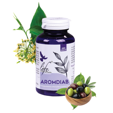 Capsule cu uleiuri esentiale - AROMDIAB - 60 capsule