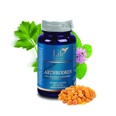 Capsule cu uleiuri esentiale - ARTHRODREN - 60 capsule