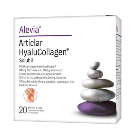 Suplimente - Articlar HyaluCollagen Solubil 20 plicuri