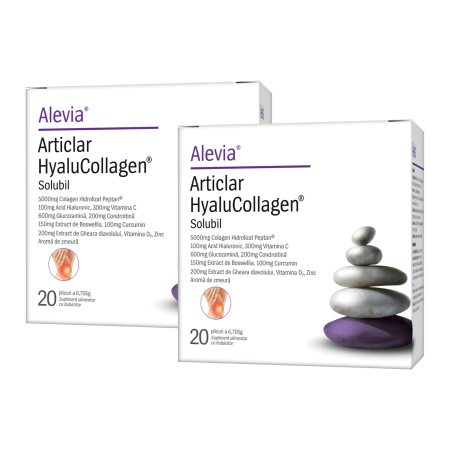 Suplimente - Articlar HyaluCollagen Solubil Pachet 20+20 plicuri