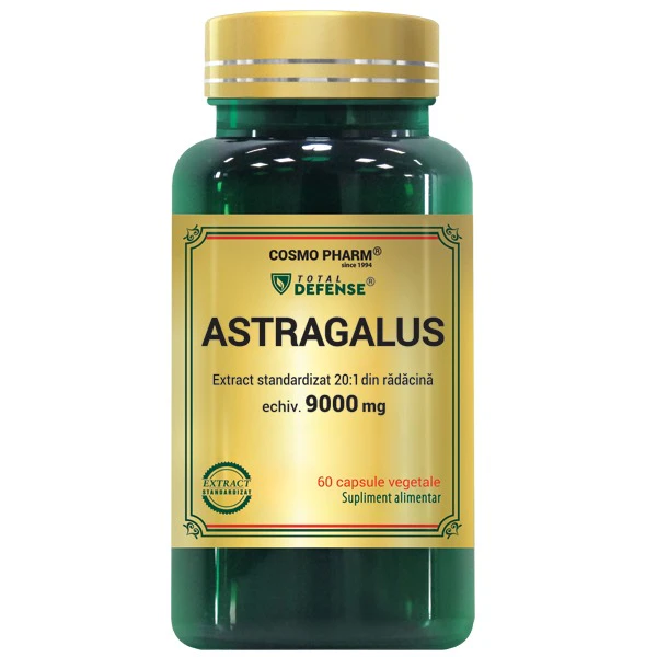 Extracte - ASTRAGALUS extract 450 mg, echivalent a 9000 mg 60 capsule