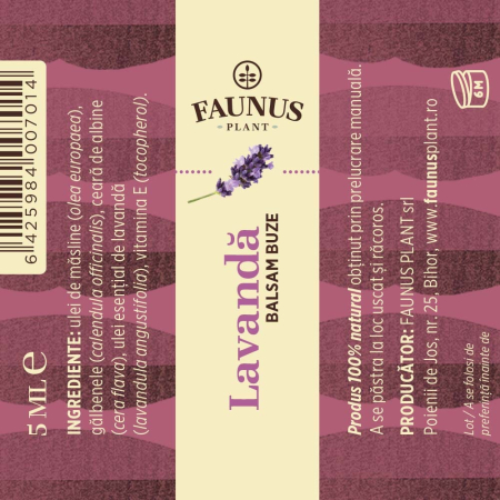 Balsam Buze Lavandă 5ml [5]