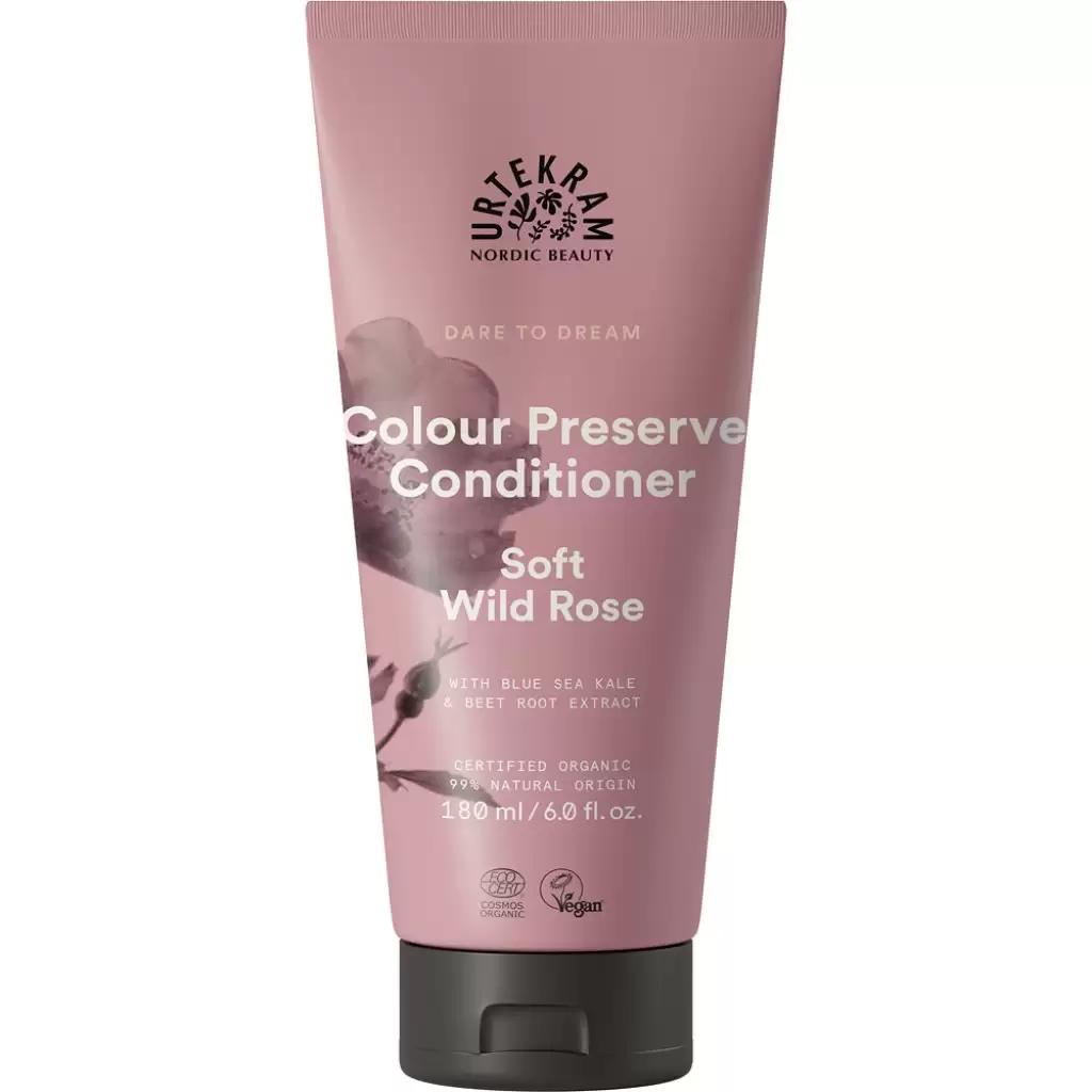 Sampon - Balsam cu trandafir salbatic pentru par vopsit 180ml